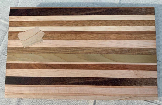 Serving Board with Iowa Insert