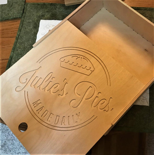 15 x x15 x 3 Pie box