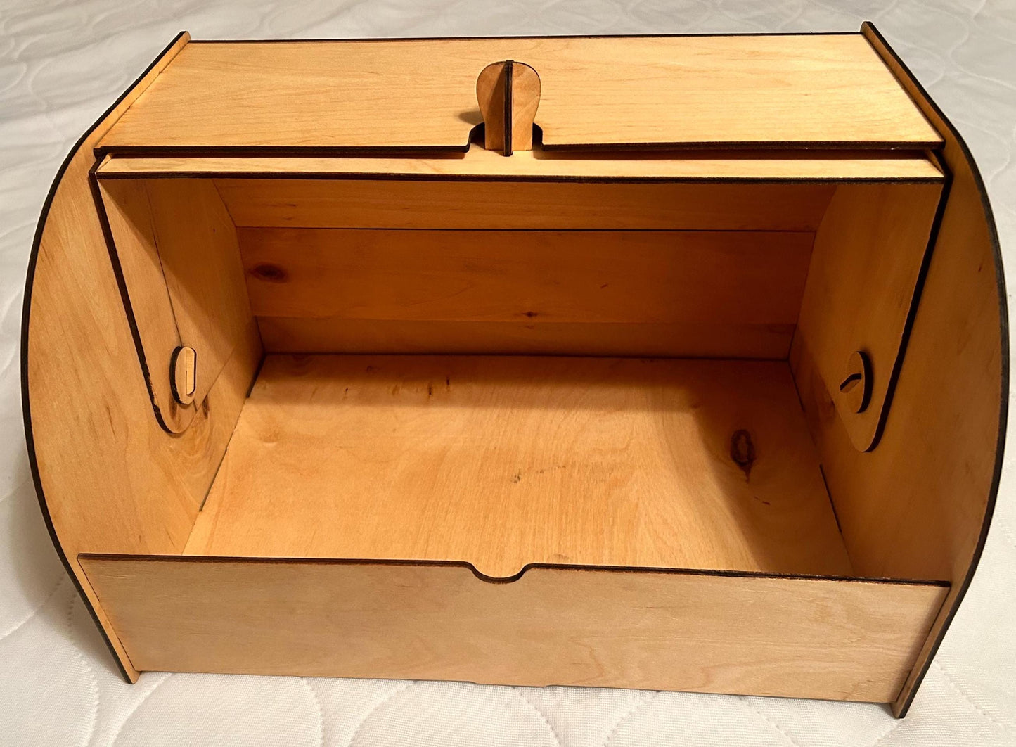 Laser cut Bread Box