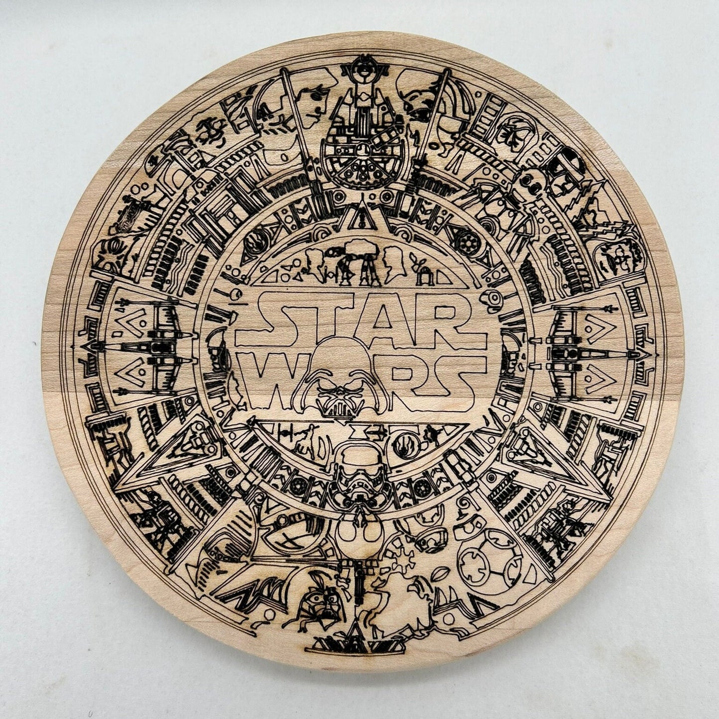 Futuristic "Star-Wars" themed Trivet